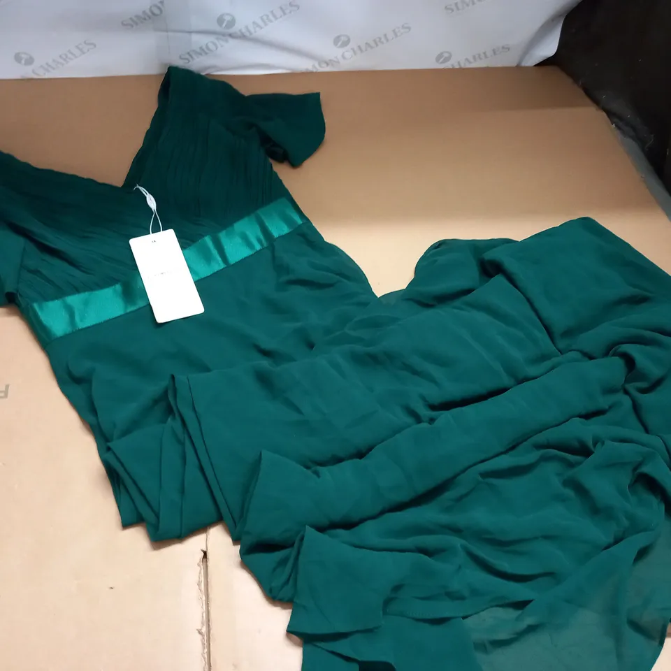 EVER PRETTY GREEN DRESS - UK 8