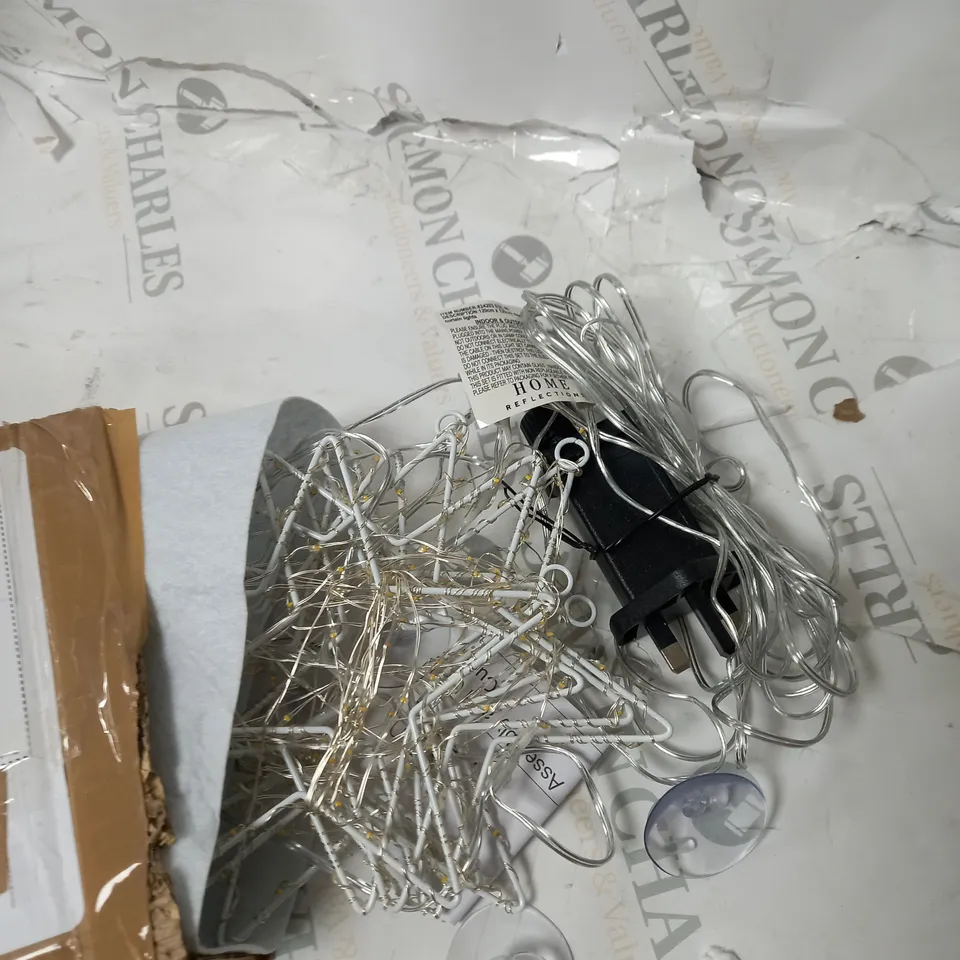 BOXED HOME REFLECTIONS STAR THEMED CURTAIN LIGHTS