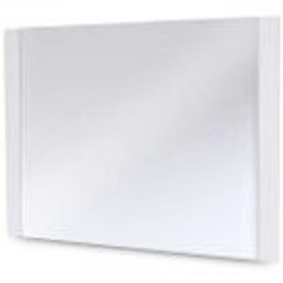 BOXED ATLANTA WARDROBE MIRROR - WHITE (1 BOX)