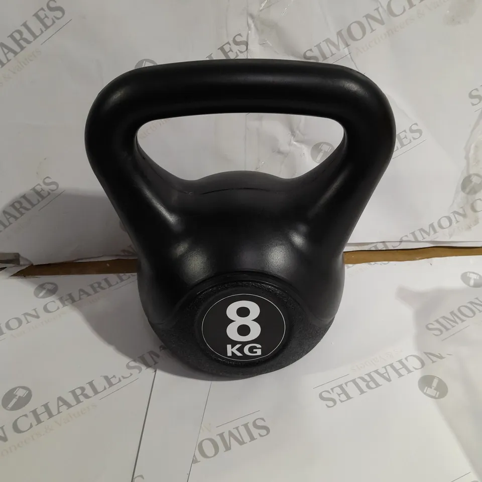 BLACK 8KG KATTLE BELL 