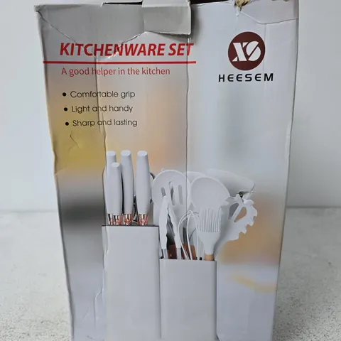 BOXED HEESEM KITCHENWARE SET - BLACK