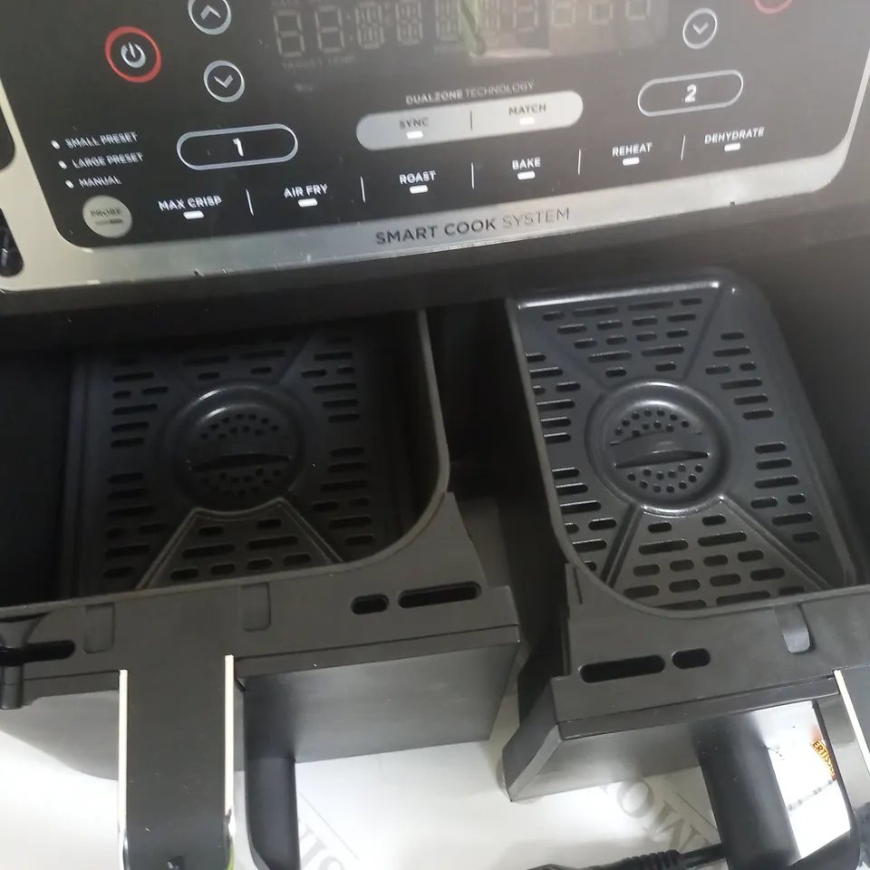 NINJA FOODI MAX 9.5L DUAL ZONE AIRFRYER AF451UK