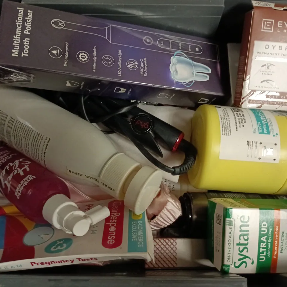 APPROXIMATELY 15 ASSORTED HEALTH & BEAUTY PRODUCTS TO INCLUDE REHAB SHAMPOO MILK, TOOTH POLISHER, RITUALS CLEANSING FOAM, ETC - COLLECTION ONLY