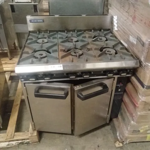 BLUE SEAL GAS 6 BURNER RANGE