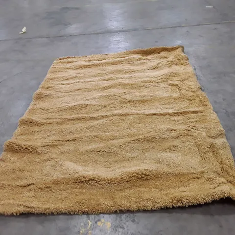 QUALITY DESIGNER LARGE SHAGGY AREA RUG - APPROXIMATELY 280 x 200cm