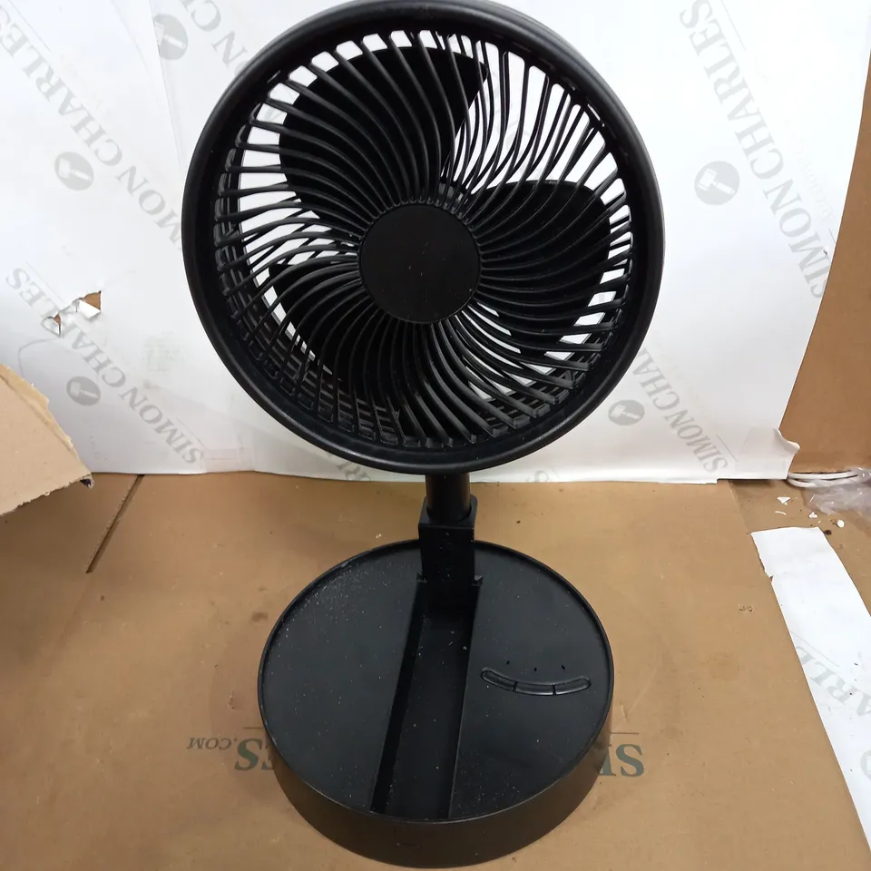 MY FOLDAWAY FLOOR & TABLE FAN - BLACK