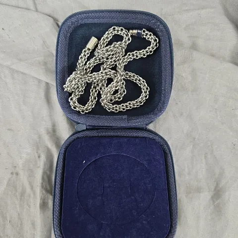 TOMMY HILIGER MENS STAINLESS STEEL CHAIN