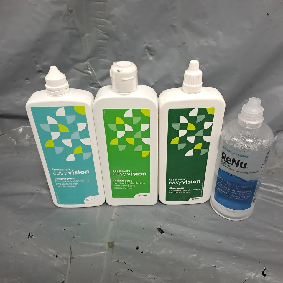 APPROXIMATELY 20 ASSORTED CONTACT LENS SOLUTIONS - COLLECTION ONLY