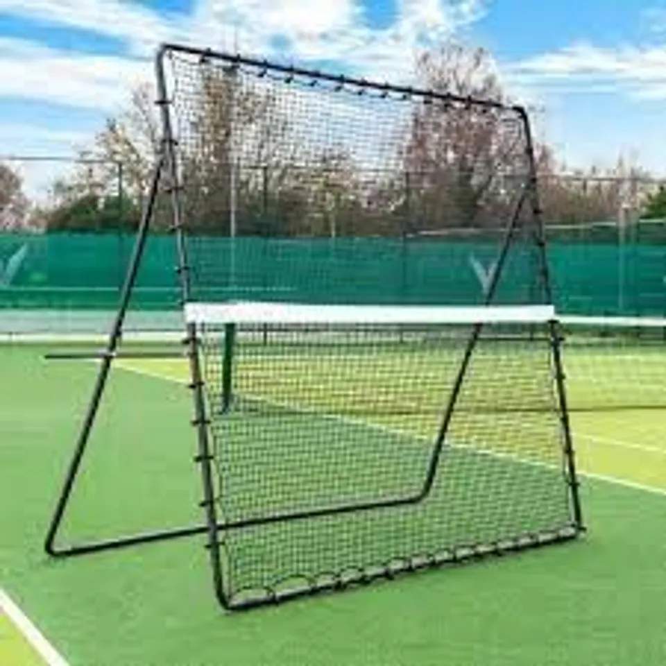 BOXED NET WORLD SPORTS TENNIS REBOUNDER 