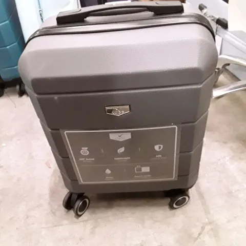 UNBOXED KEPLIN LUGG SMALL SIZE TRAVEL LUGGAGE WITH WHEELS GREY COLOUR 