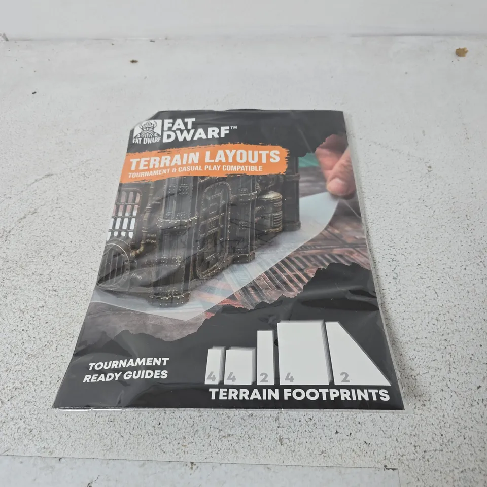 FAT DWARF TERRAIN LAYOUTS – TOURNAMENT & CASUAL PLAY GUIDE (TERRAIN FOOTPRINTS)