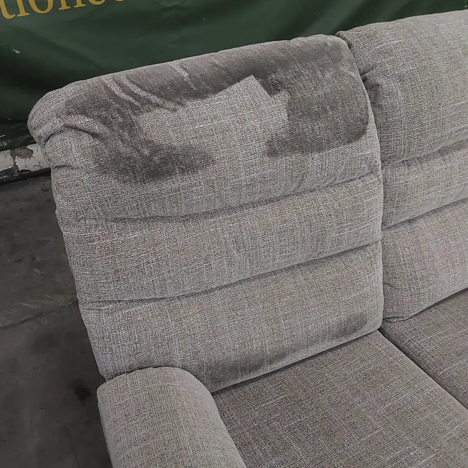 QUALITY G PLAN DESIGNER MALVERN 2 SEATER SOFA IN BEACH CARAMEL FABRIC