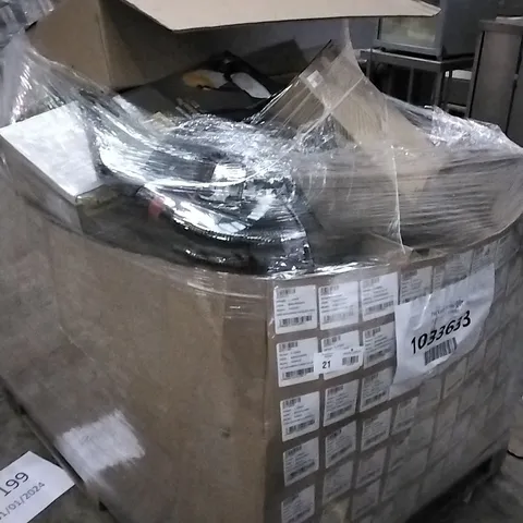 PALLET OF APPROXIMATELY 70 UNPROCESSED RAW RETURN HOUSEHOLD AND ELECTRICAL GOODS TO INCLUDE;