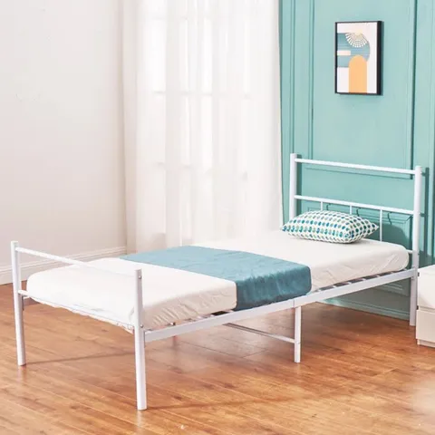 BOXED 3FT SINGLE METAL BED FRAME