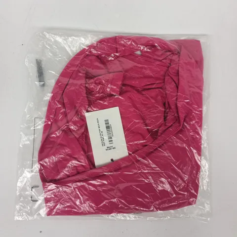 BAGGED MOTEL HEZLIN HALTER TOP IN HOT PINK SIZE MEDIUM