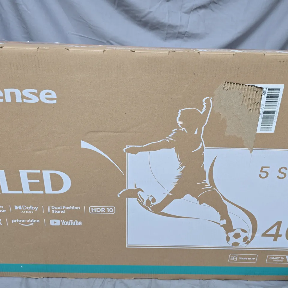 HISENSE 40 INCH 40E5NQTUK SMART FULL HD HDR QLED TV