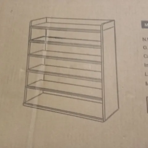 BOXED NEO WHITE SHELVING UNIT