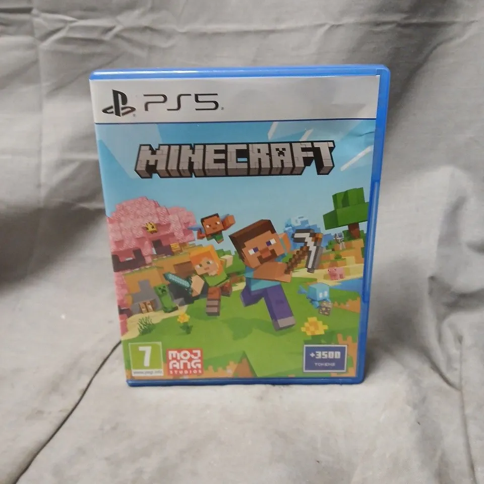 MINECRAFT (PS5) – PLAYSTATION 5 GAME DISC