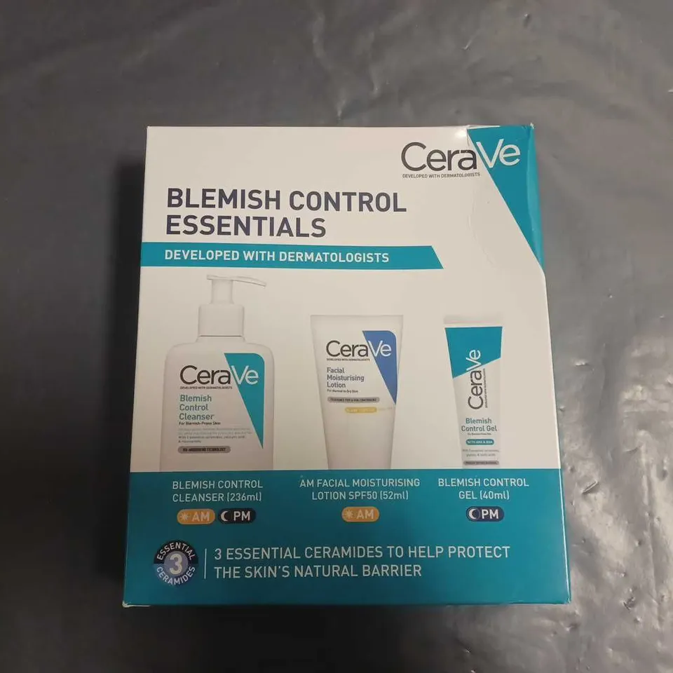 CERAVE BLEMISH CONTROL ESSENTIALS CERAMIDES 3-PACK