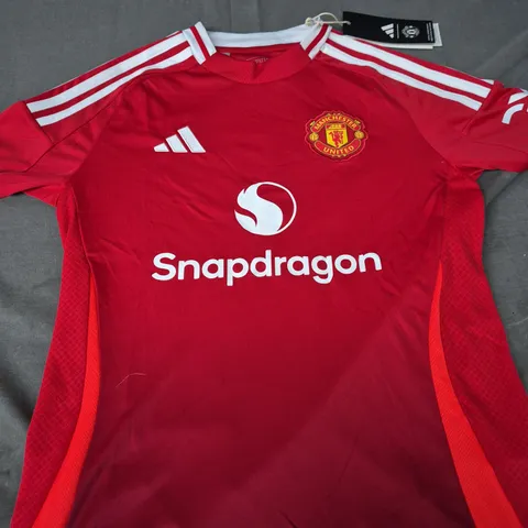 KIDS MANCHESTER UNITED FC HOME JERSEY SIZE 11-12 YEARS