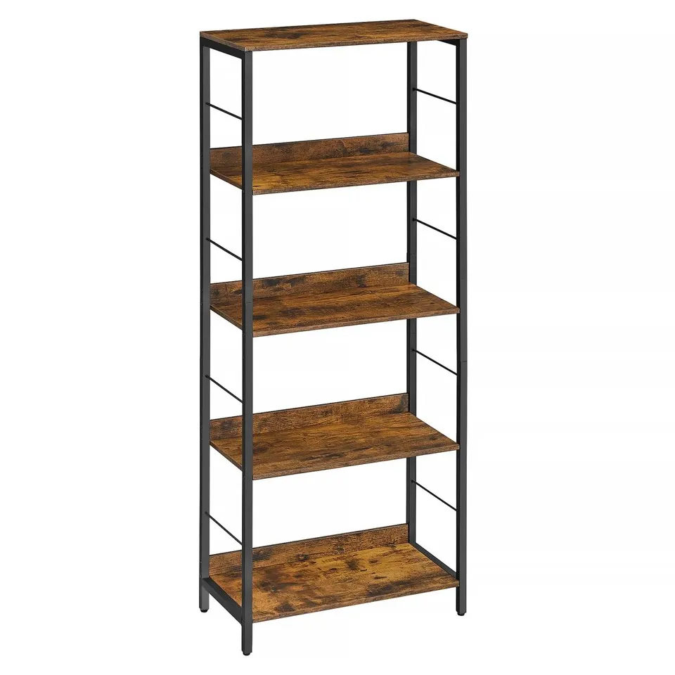 BOXED AFTYN 60cm W STEEL ETAGERE BOOKCASE (1 BOX)
