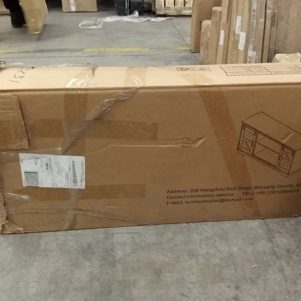BOXED TV UNIT - GREY (1 BOX)