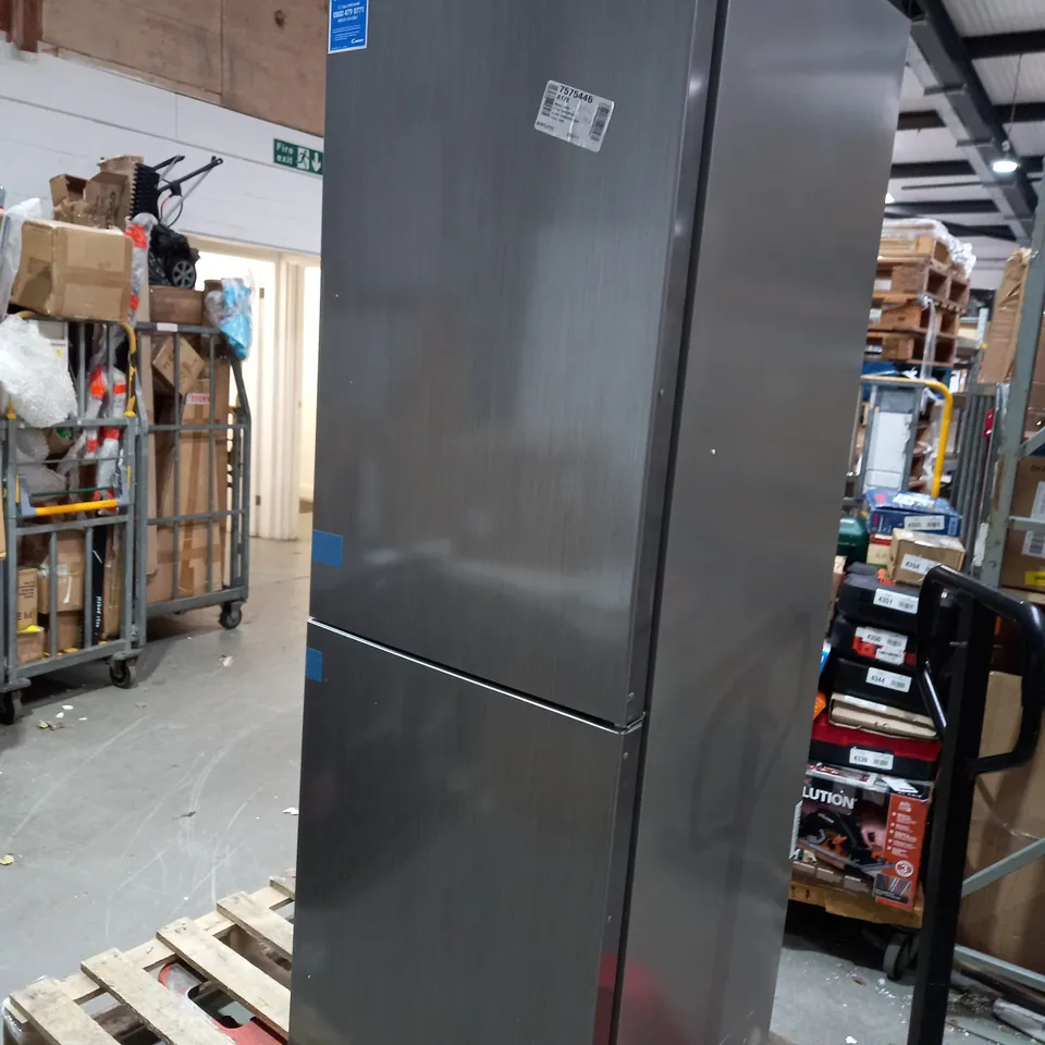 ANDY STRAIGHT STANDING GREY FRIDGE/FREEZER 