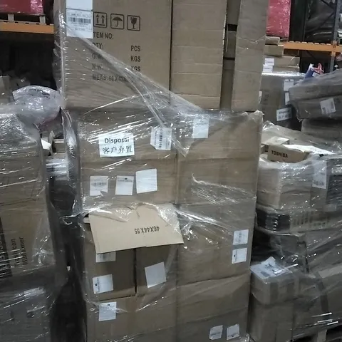 PALLET CONTAINING CHRISTMAS DECORATIONS 