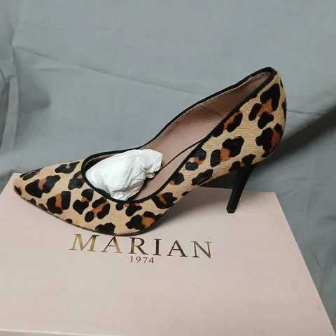 MARIAN LEOPARD PRINT HIGH-HEELED PUMPS – UK 6.5 (EU 40)