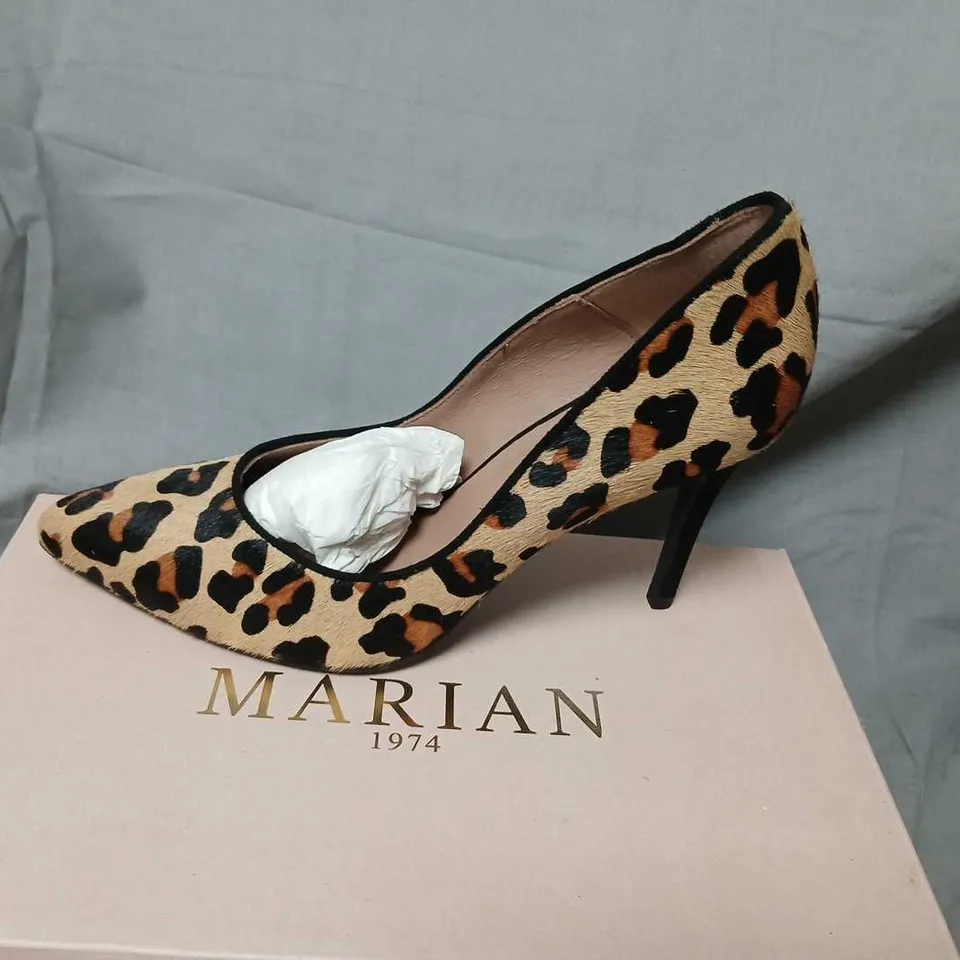 MARIAN LEOPARD PRINT HIGH-HEELED PUMPS – UK 6.5 (EU 40)