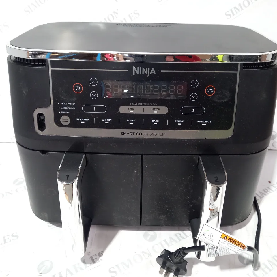 BOXED OUTLET NINJA FOODI MAX 9.5L DUAL ZONE SMART COOK AF451UK