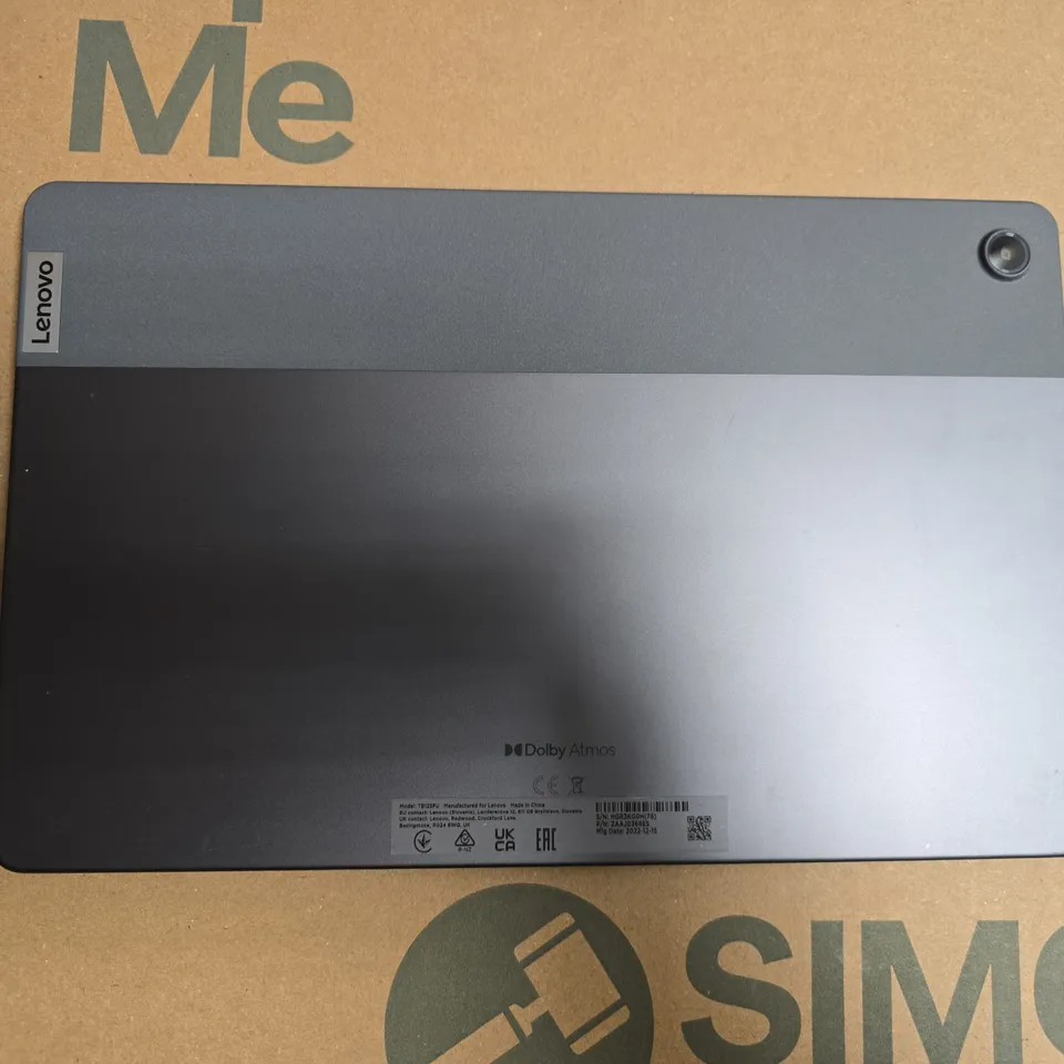 LENOVO TB125FU TABLET