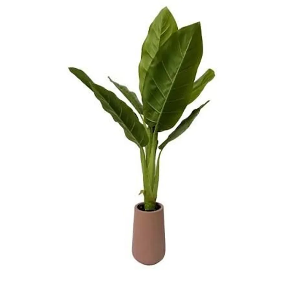 GARDEN STORIES ARTIFICIAL BANANA LEAF PRE-LIT PLANT