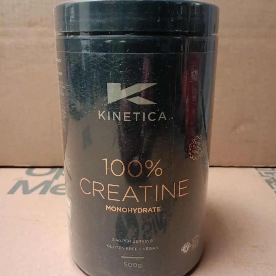 KINETICA 100% CREATINE MONOHYDRATE – 500G