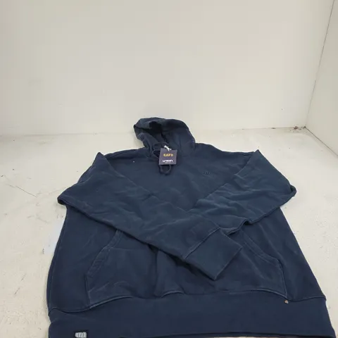 UNION DENIM BLUE HOODIE SIZE MEDIUM TAGGED