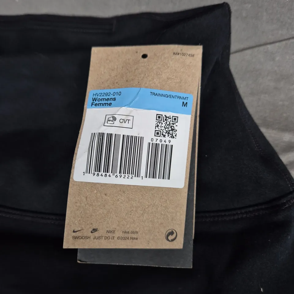 NIKE WOMEN'S ONE DRI-FIT TRAINING LEGGINGS – BLACK, SIZE M (7/8 LENGTH)