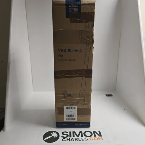 BOXED VAX ONEPWR CORDLESS BLADE 4 VACUUM