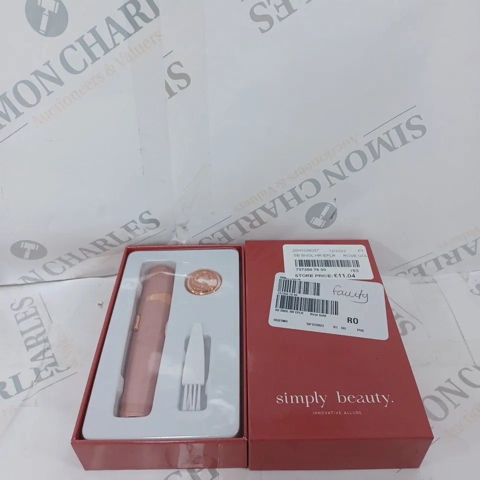 SIMPLY BEAUTY SINGLE HAIR EPILATOR