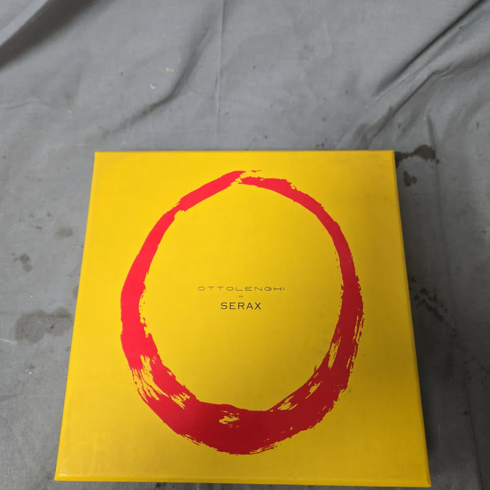 OTTOLENGHI FOR SERAX DECORATIVE CERAMIC PLATE – BOXED