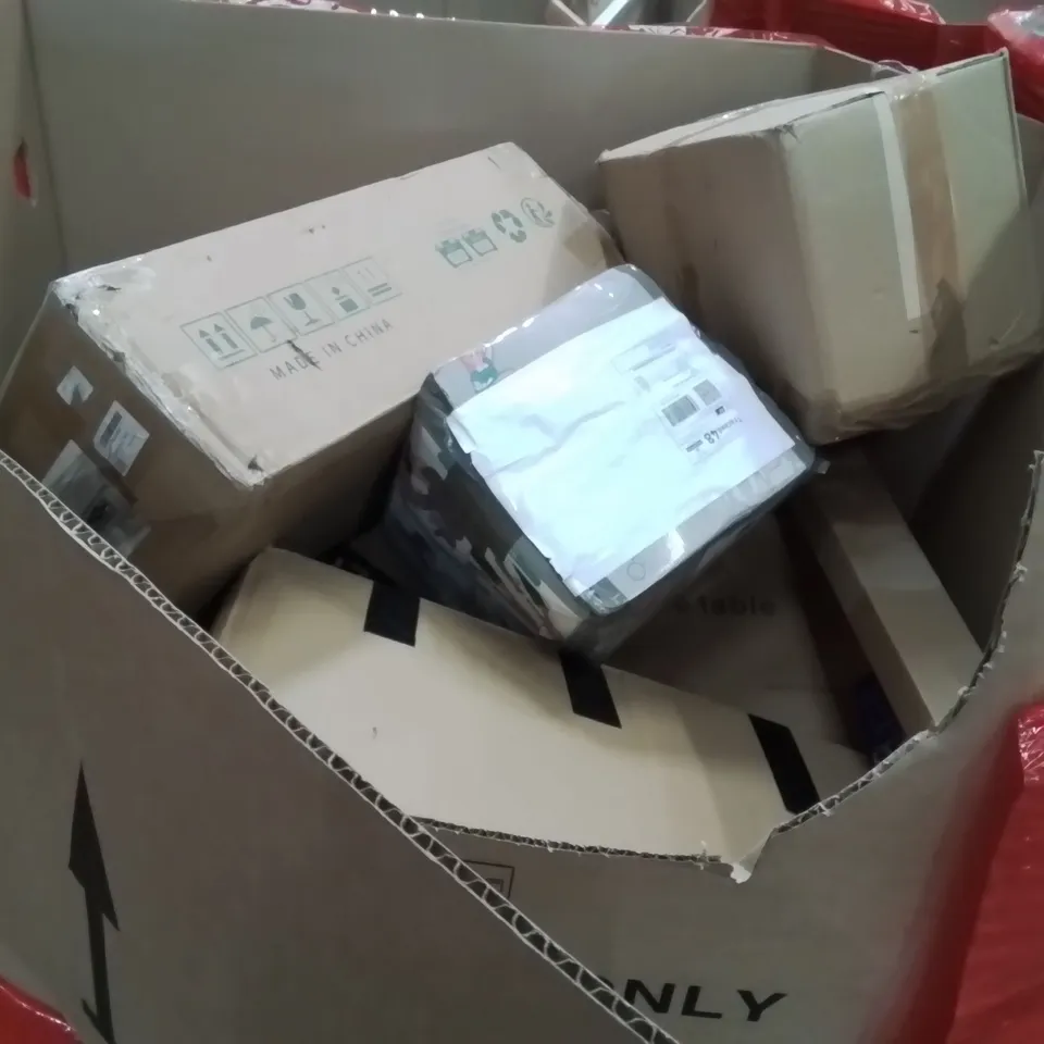 PALLET OF ASSORTED HOUSEHOLD GOODS AND PRODUCTS TO INCLUDE;CHAFING DISHES,PICTURE FRAME