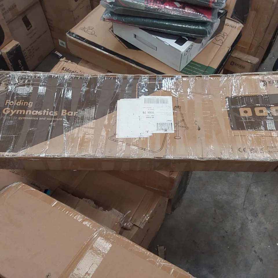 BOXED KAYMAN FOLDING GYMNASTICS BAR 