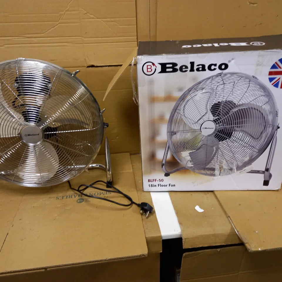 BELACO BLFF-50 18IN FLOOR FAN 