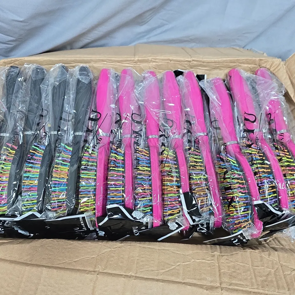 BOX OF APPROXIMATELY 20 ASSORTED HAIRBRUSHES
