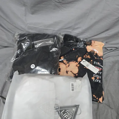 APPROXIMATELY 25 ASSORTED YOU DONT WANT THIS LIFE BRANDED CLOTHING PRODUCTS