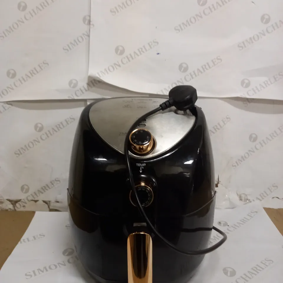 TOWER AIR FRYER IN BLACK AND GOLD