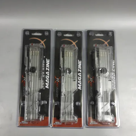 3 X MAGAZINE REDBACK XR BOLTS - COLLECTION ONLY