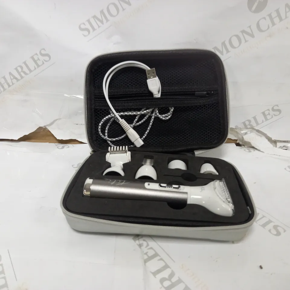 TILI 5 IN 1 MULTI-FUNCTION HAIR REMOVAL KIT - SILVER