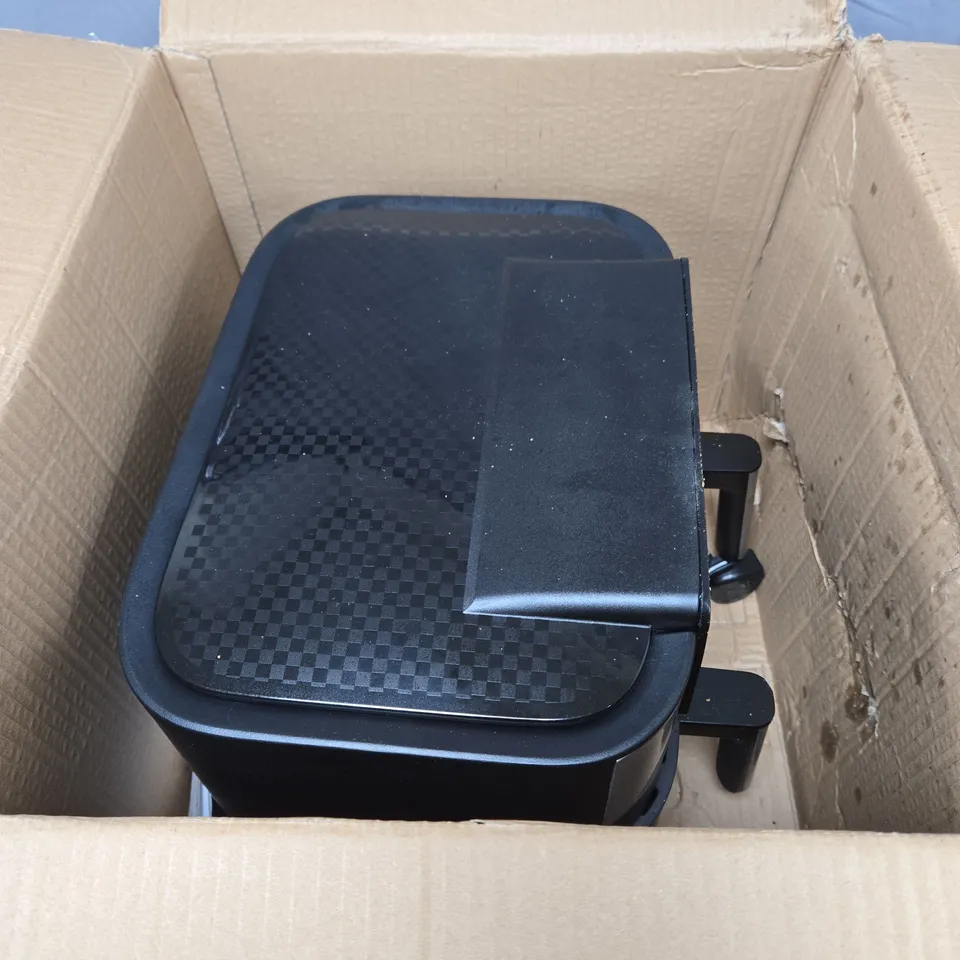 SWAN 7.6L DUAL AIR FRYER IN BLACK