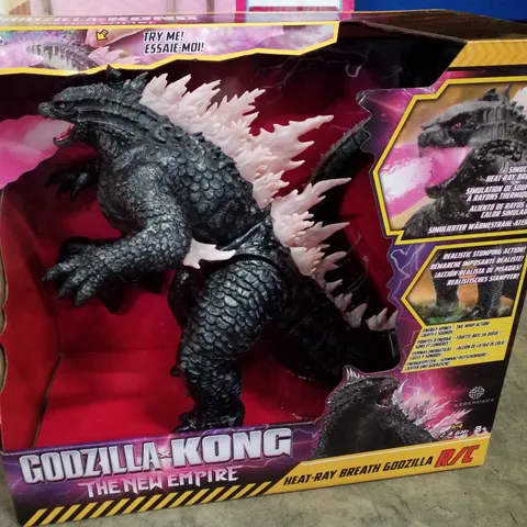 BOXED GODZILLA × KONG HEAT RAY BREATH GODZILLA R/C