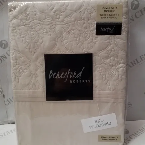 BRAND NEW BERESFORD ROBERTS JULIETTE COLLECTION DOUBLE 200×200CM BEDSPREAD SET - GOLD